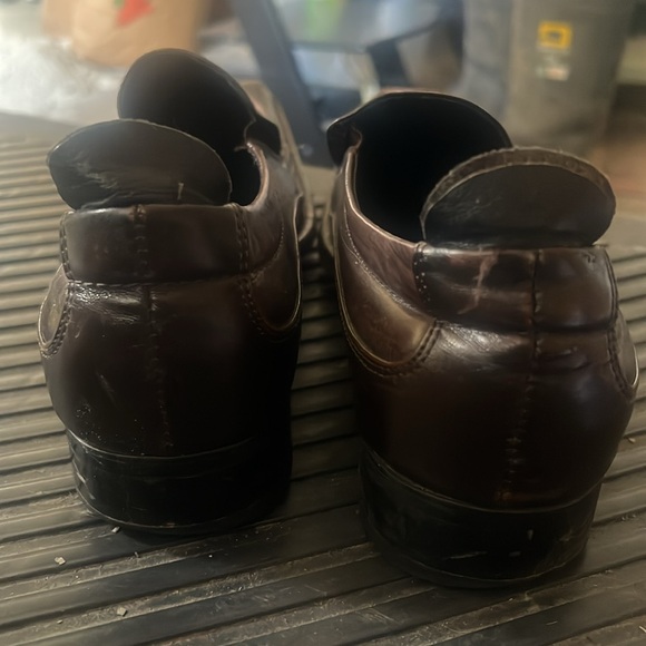 Men’s Dark Brown Aldo Dress Shoes - Picture 4 of 4